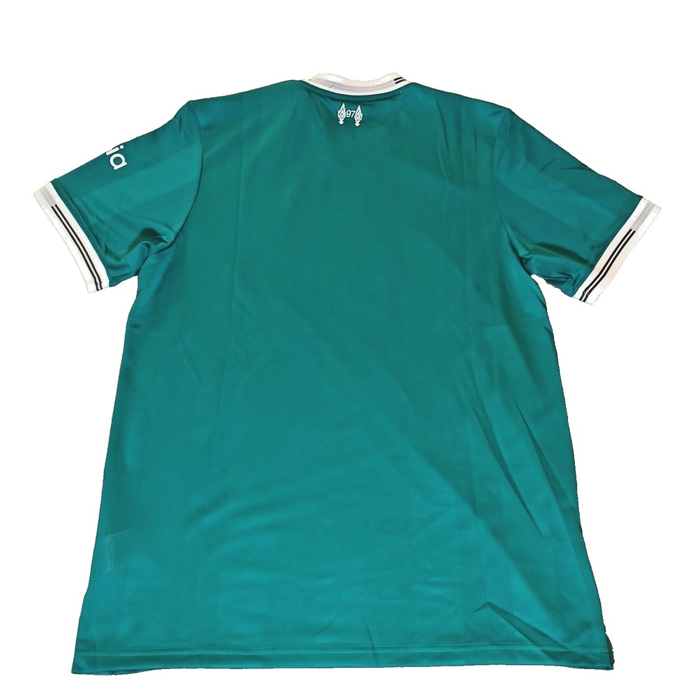 adidas Liverpool FC 2025/26 Third Jersey Green Men's XL JV6428 NWT - Picture 2 of 15